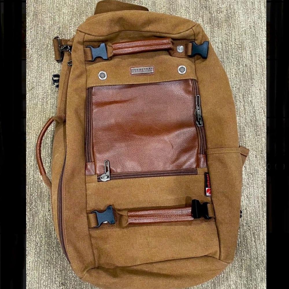 Witzman Men’s Travel Backpack/Duffel